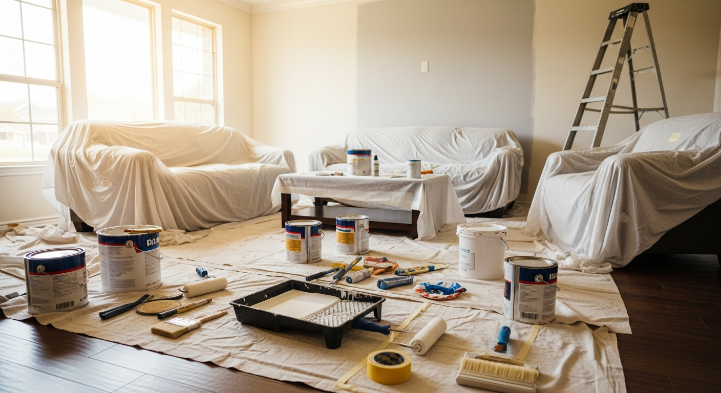 Interior Painting Cost in McKinney TX: Room by Room